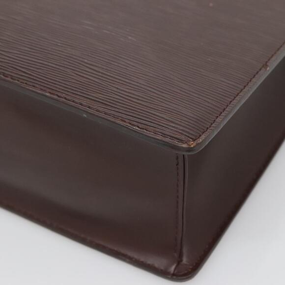 LOUIS VUITTON Epi Sac Plat Hand Bag Mocha Brown M5908d M5908d - Picture 15 of 16